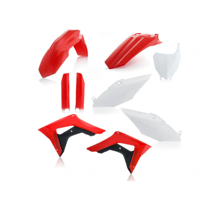 Σετ πλαστικά μοτοσυκλέτας ACERBIS για HONDA CRF250R 18, CRF450R 17-18 Red/White